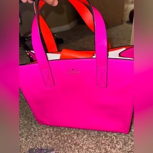 New, Beautfiful Kate Spade Brightspot Avenue Snapdragon Leather Purse